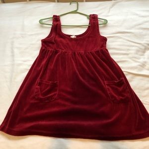 Velvet like tank top
